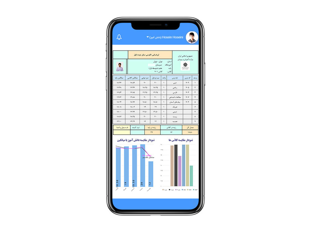 اپلیکیشن مدیریت آموزشی